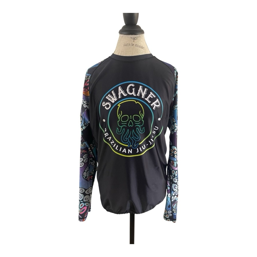 Swagner Rash Guard - MMA, BJJ (Brazilian Jiu-Jitsu) 2XL Spandex Compression